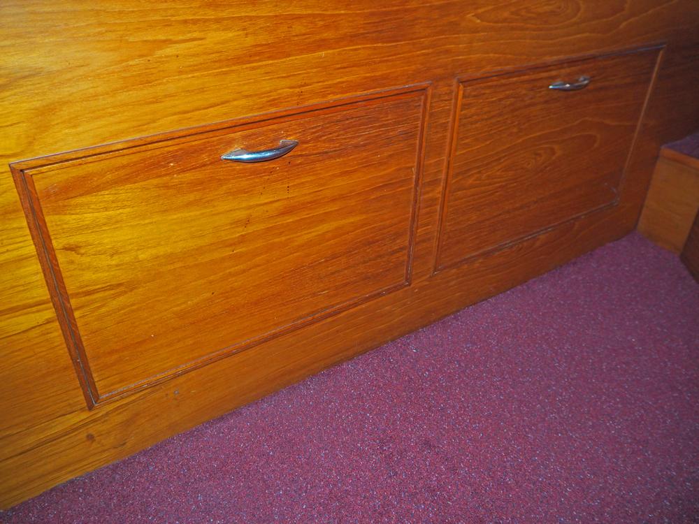 Achterkajuit, Accommodatie